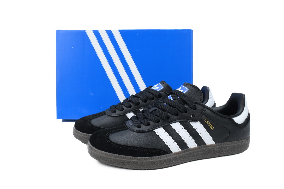 EM Sneakers Adidas Originals Samba Vegan OG White Black B75807