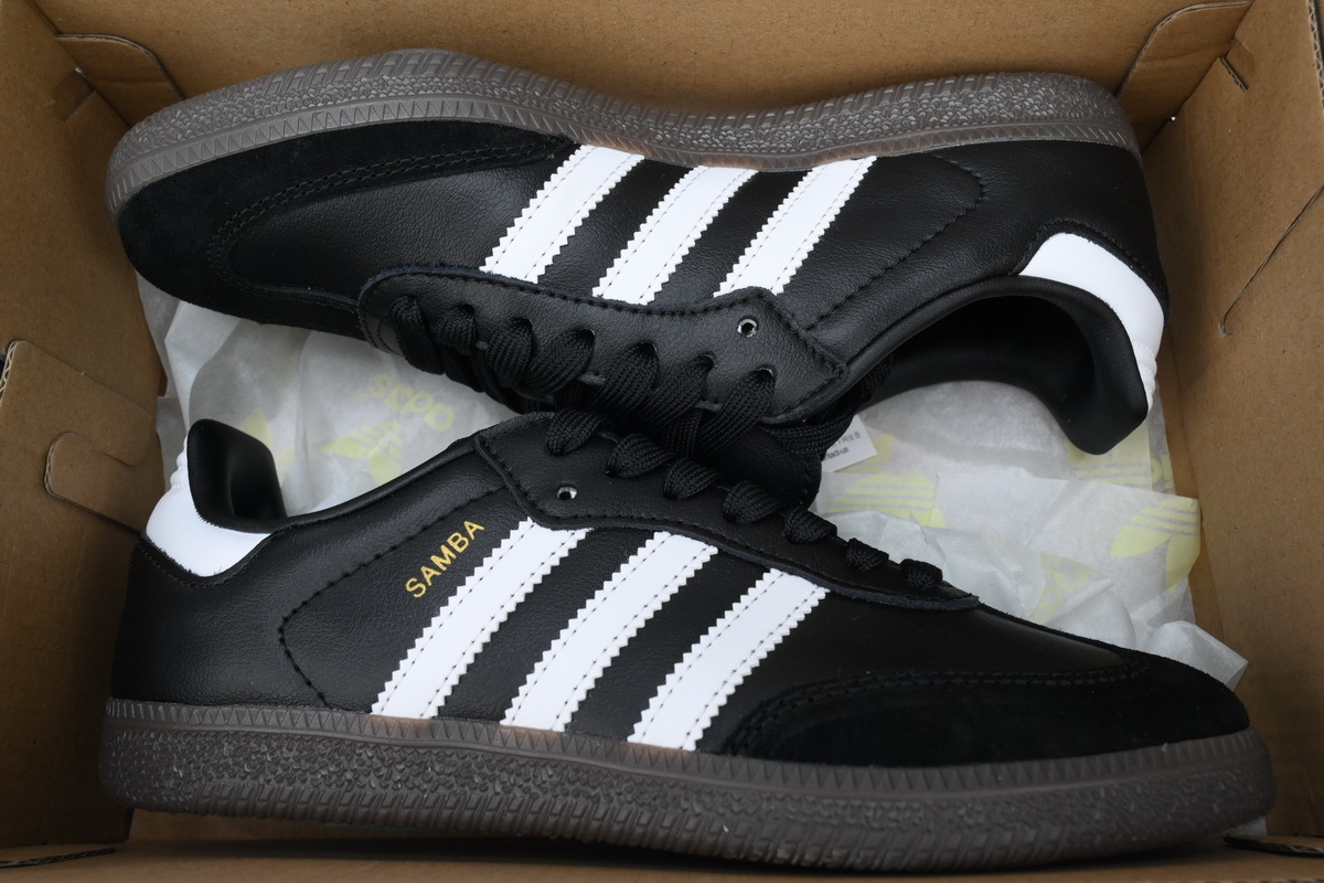 EM Sneakers Adidas Originals Samba Vegan OG White Black B75807