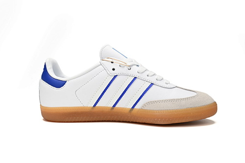 EM Sneakers Adidas Originals Samba Vegan OG White Blue IG2339