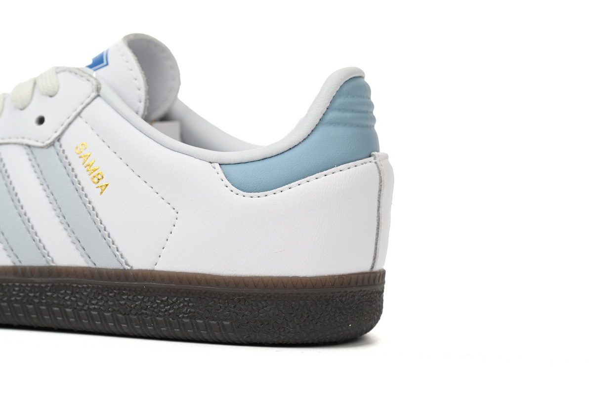 EM Sneakers Adidas Originals Samba Vegan OG White Light Blue