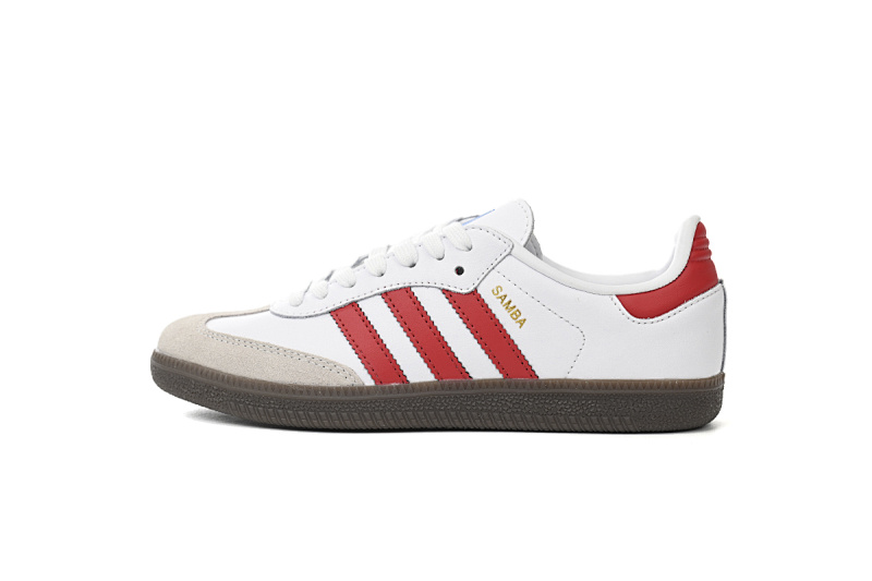 EM Sneakers Adidas Originals Samba Vegan OG White Red
