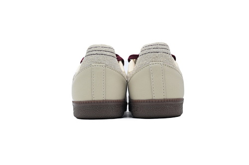 EM Sneakers Adidas Originals Samba Vegan OG Wonder White Maroon