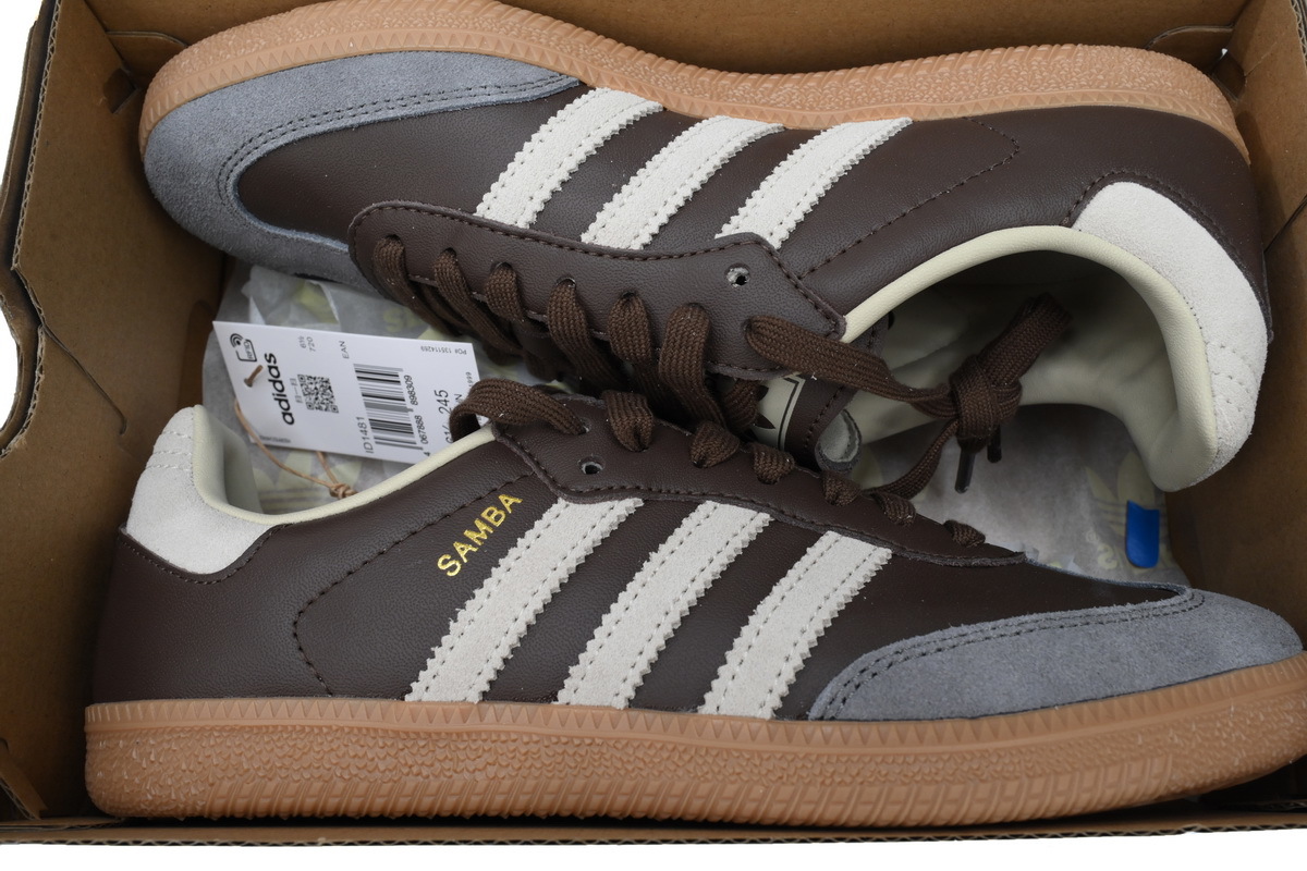 EM Sneakers Adidas Samba OG Brown Putty Grey