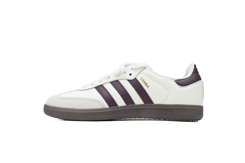 EM Sneakers Adidas Samba OG Off White Maroon