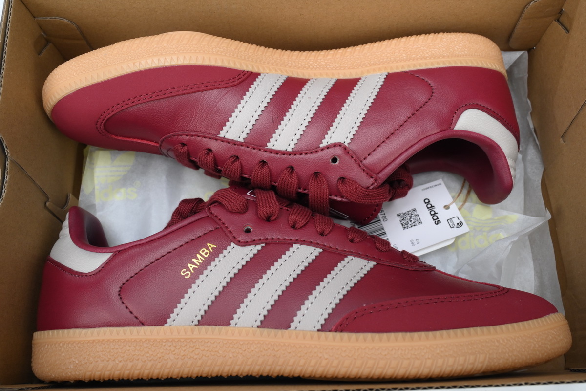 EM Sneakers Adidas Originals Samba OG Burgundy Gum