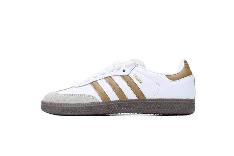 EM Sneakers Adidas Originals Samba OG Cloud White Brown Desert