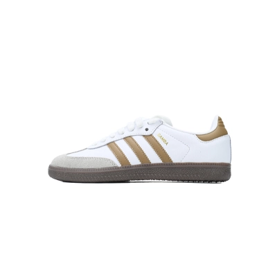 EM Sneakers Adidas Originals Samba OG Cloud White Brown Desert 01