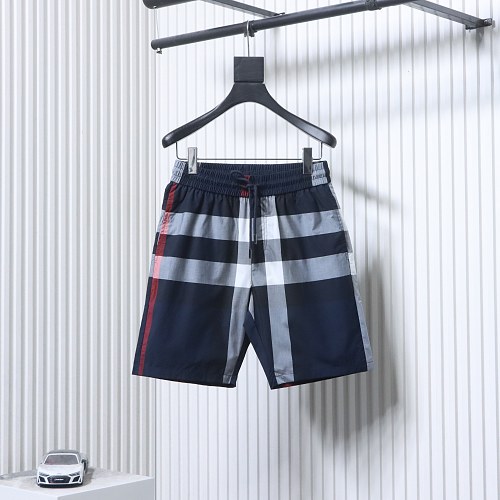 EM Sneakers Burberry Classic Striped Checkered Shorts Blue