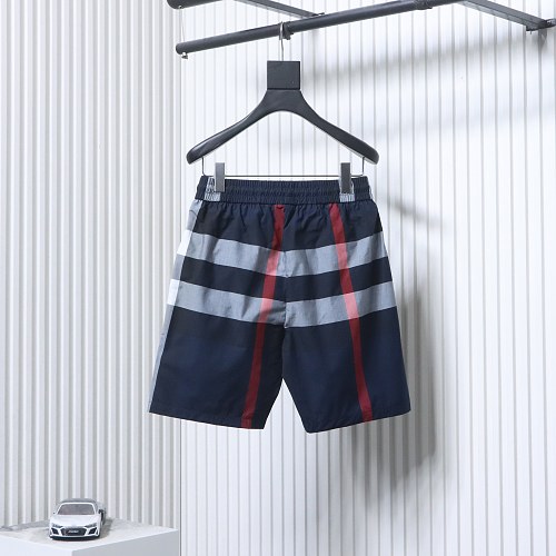 EM Sneakers Burberry Classic Striped Checkered Shorts Blue