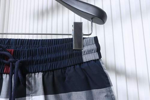 EM Sneakers Burberry Classic Striped Checkered Shorts Blue