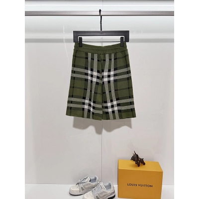 EM Sneakers Burberry Classic Style 2026 SS New Knitted Shorts Green 02