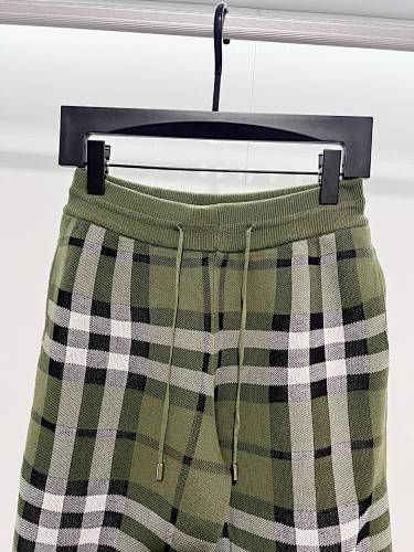 EM Sneakers Burberry Classic Style 2026 SS New Knitted Shorts Green