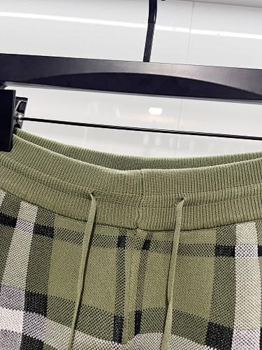 EM Sneakers Burberry Classic Style 2026 SS New Knitted Shorts Green