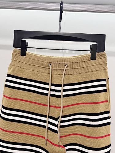 EM Sneakers Burberry Kenton Striped Drawstring Shorts