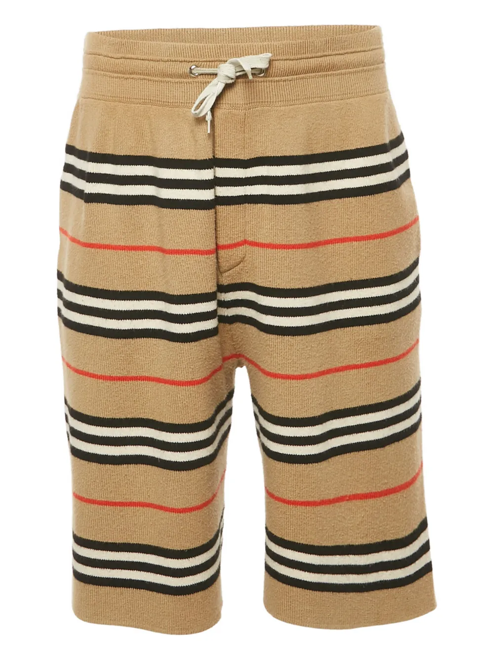 EM Sneakers Burberry Kenton Striped Drawstring Shorts