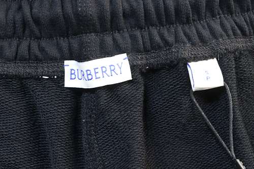 EM Sneakers Burberry Patchwork Horse Shorts Black