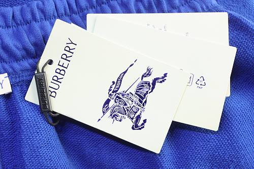 EM Sneakers Burberry Patchwork Horse Shorts Blue