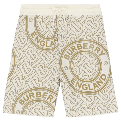 EM Sneakers Burberry Classic 2026 SS New Style Striped Knit Shorts Beige 01