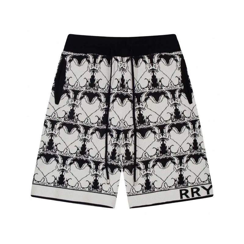 EM Sneakers Burberry Classic 2026 SS New Style Striped Knit Shorts Black White