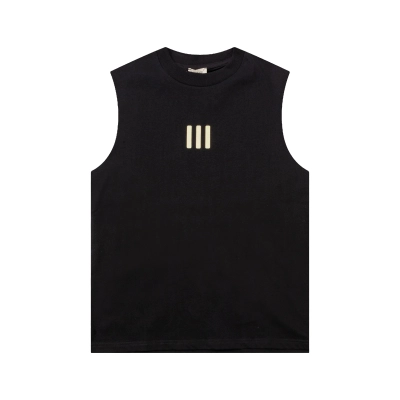 EM Sneakers Fear of God Essentials ×Adidas Tanktop #2016 Black /White 02