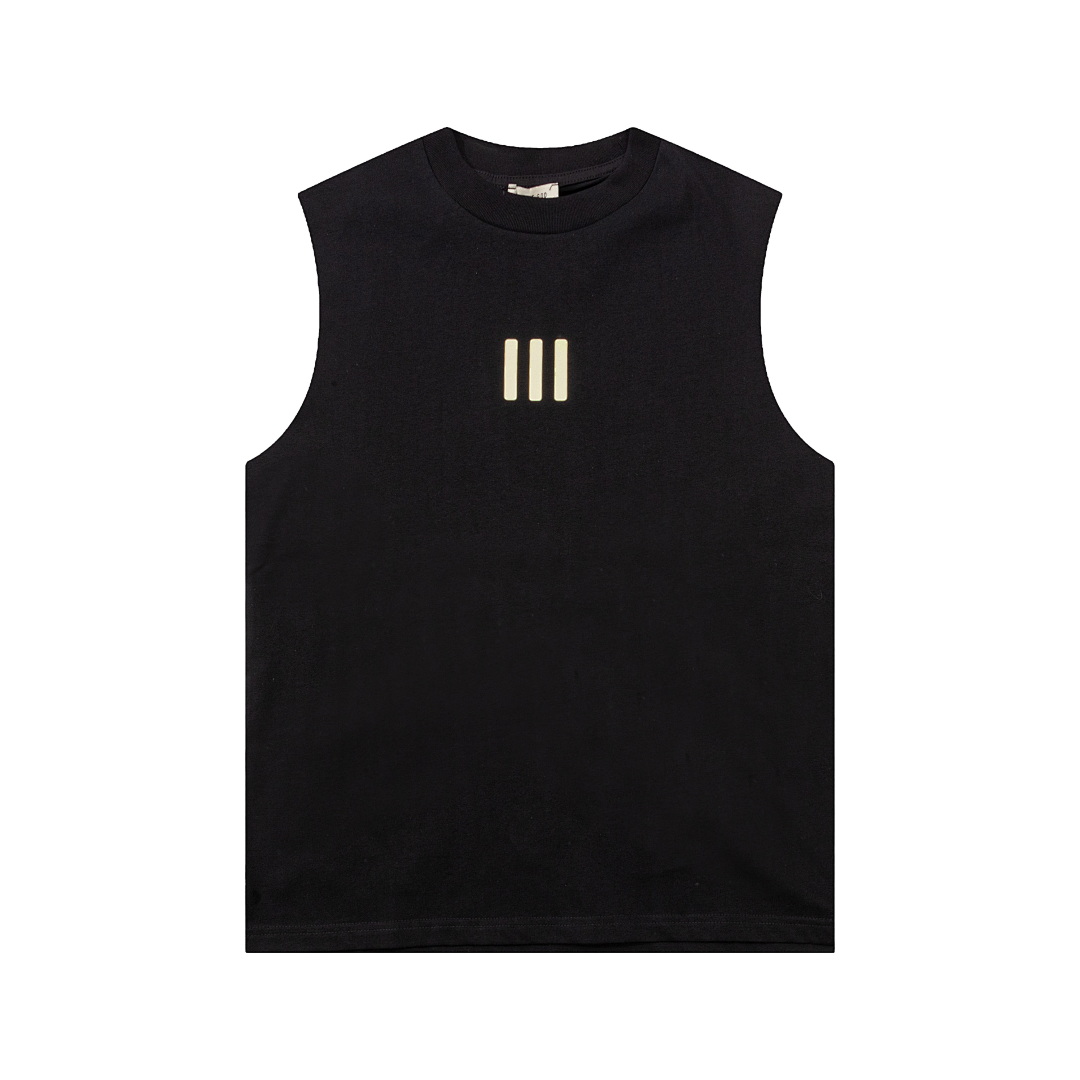 EM Sneakers Fear of God Essentials ×Adidas Tanktop #2017 Black /White