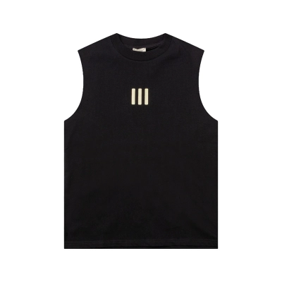 EM Sneakers Fear of God Essentials ×Adidas Tanktop #2017 Black /White 02