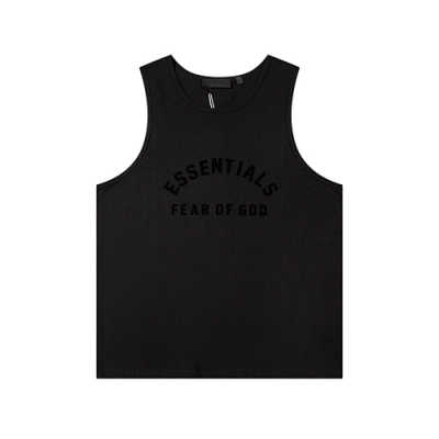 EM Sneakers Fear of God Essentials Tanktop #2122 Black /Beige 02