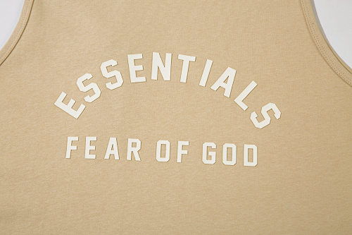 EM Sneakers Fear of God Essentials Tanktop #2122 Black /Beige