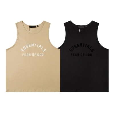 EM Sneakers Fear of God Essentials Tanktop #2122 Black /Beige 01