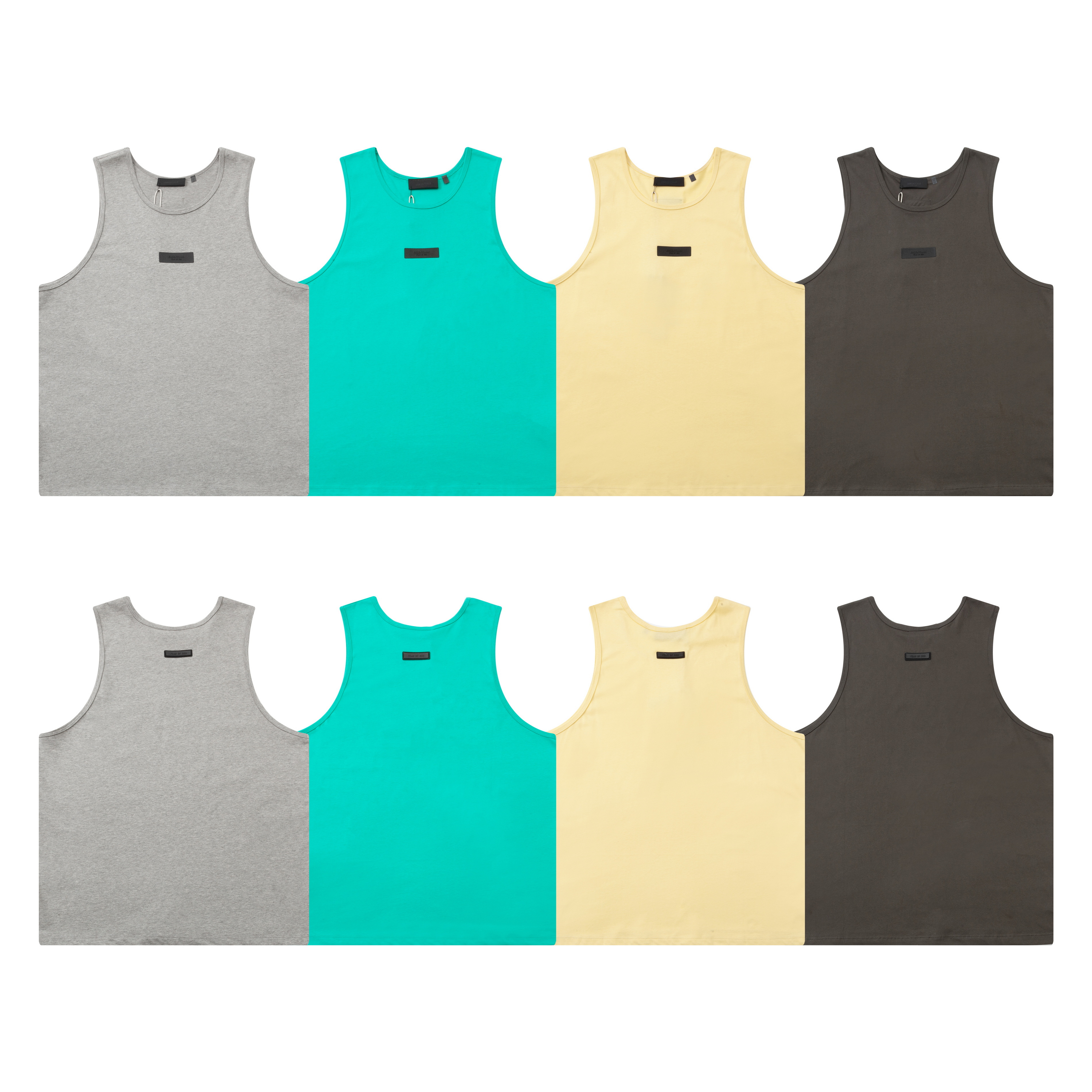 EM Sneakers Fear of God Essentials Tanktop #2129 Mint Leaf /Ink /Garden Yellow /Gray