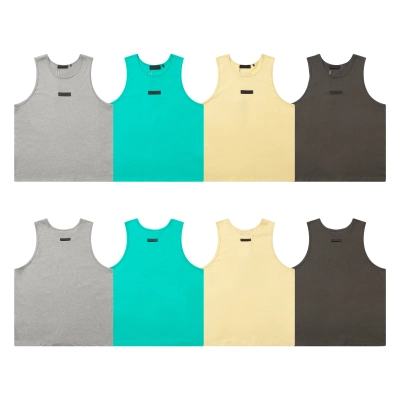 EM Sneakers Fear of God Essentials Tanktop #2129 Mint Leaf /Ink /Garden Yellow /Gray 01