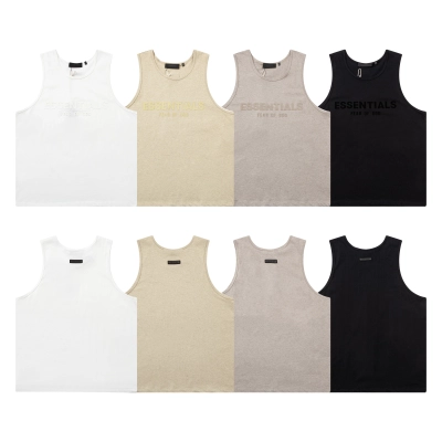 EM Sneakers Fear of God Essentials Tanktop #2134 Balck /White /Seal /Beige 01