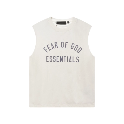 EM Sneakers Fear of God Essentials Tanktop #2141 Balck /White /Gray /Brown /Purple /Red /Khaki /Military 02