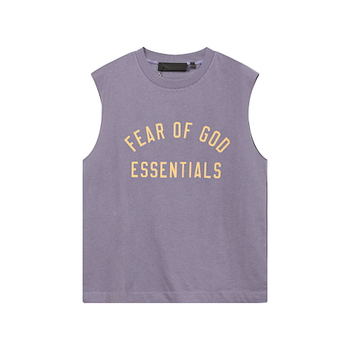 EM Sneakers Fear of God Essentials Tanktop #2141 Balck /White /Gray /Brown /Purple /Red /Khaki /Military