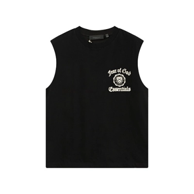 EM Sneakers Fear of God Essentials Tanktop #2155 Black /White 02