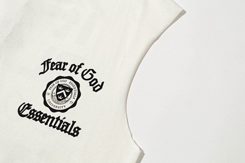 EM Sneakers Fear of God Essentials Tanktop #2155 Black /White