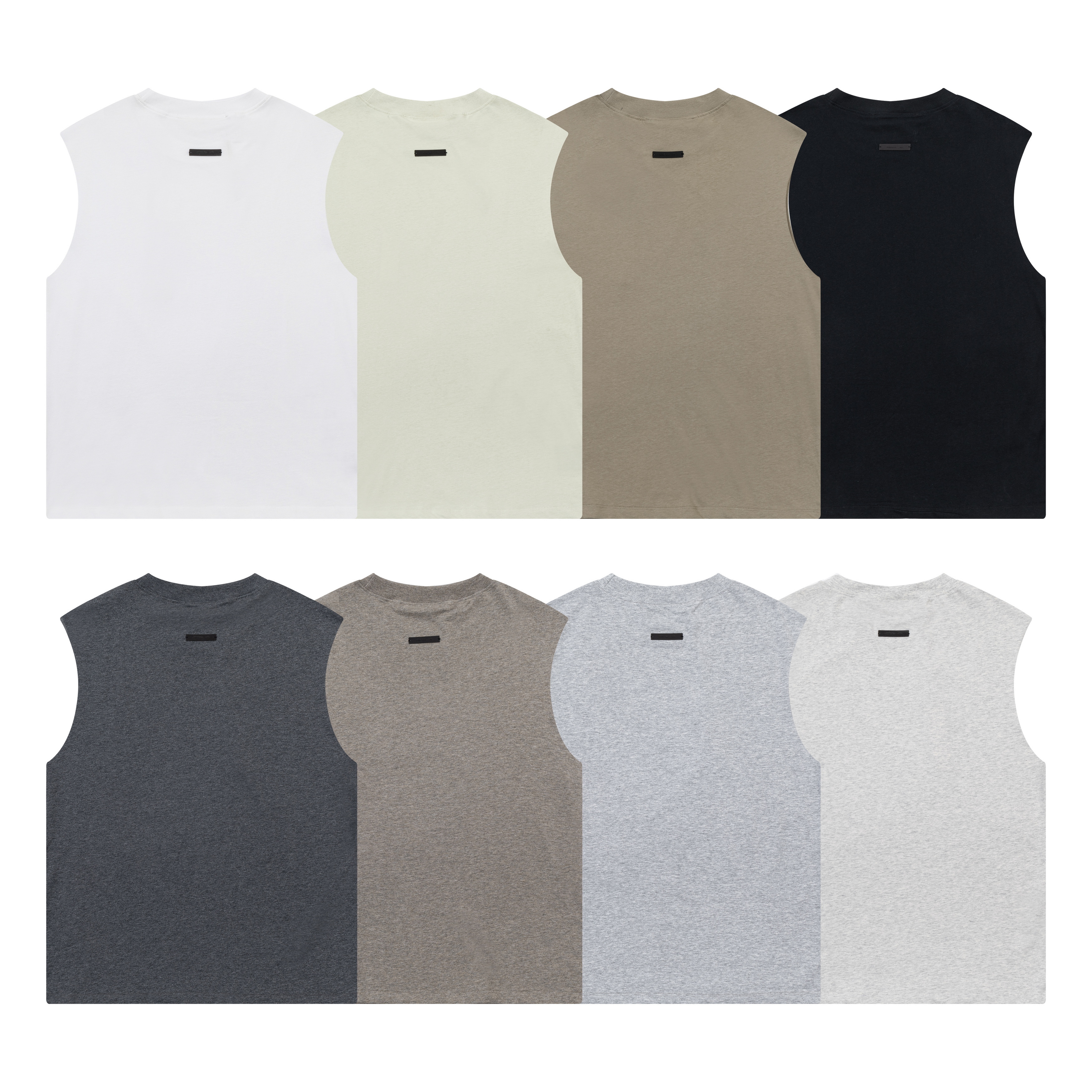 EM Sneakers Fear of God Essentials Tanktop #2184 Balck /White /Light Green /Brown /Dark Gray /Light Gray /Gray /Oatmeal