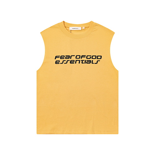 EM Sneakers Fear of God Essentials Tanktop #2186 Black /Yellow /Military Green /Gray /Blue /Navy /Red