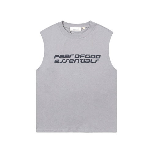 EM Sneakers Fear of God Essentials Tanktop #2186 Black /Yellow /Military Green /Gray /Blue /Navy /Red