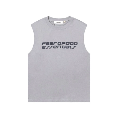 EM Sneakers Fear of God Essentials Tanktop #2186 Black /Yellow /Military Green /Gray /Blue /Navy /Red 02