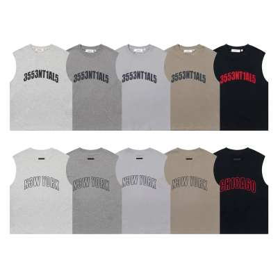 EM Sneakers Fear of God Essentials Tanktop #2187 Black /Dark Gray /Gray /Light Gray /Brown 01
