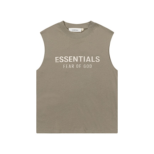 EM Sneakers Fear of God Essentials Tanktop #2190 Balck /White /Light Green /Brown /Dark Gray /Light Gray /Gray /Oatmeal