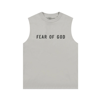 EM Sneakers Fear of God Essentials Tanktop #2010 Gray /Light Green /Brown /Black 02