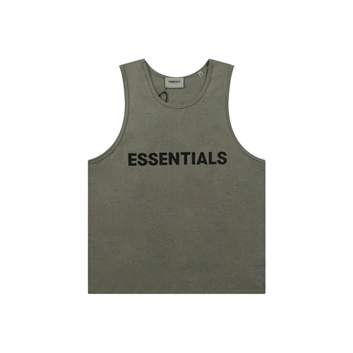 EM Sneakers Fear of God Essentials Tanktop #2113 White /Black /Beige /Camel /Green /Charcoal Gray