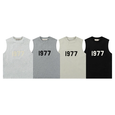 EM Sneakers Fear of God Essentials Tanktop #2114 Light Gray /Gray /Oatmeal /Black 01