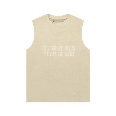 EM Sneakers Fear of God Essentials Tanktop #2115 Eggshell White /Black /Coral Powder /Cream /Gray /Coffee 02