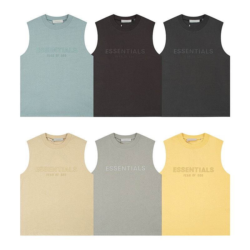 EM Sneakers Fear of God Essentials Tanktop #2119 Blue /Dark Purple /Washed Black /Sand White /Gray /Yellow