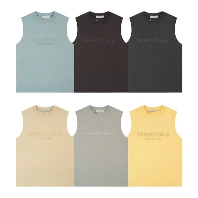 EM Sneakers Fear of God Essentials Tanktop #2119 Blue /Dark Purple /Washed Black /Sand White /Gray /Yellow 01