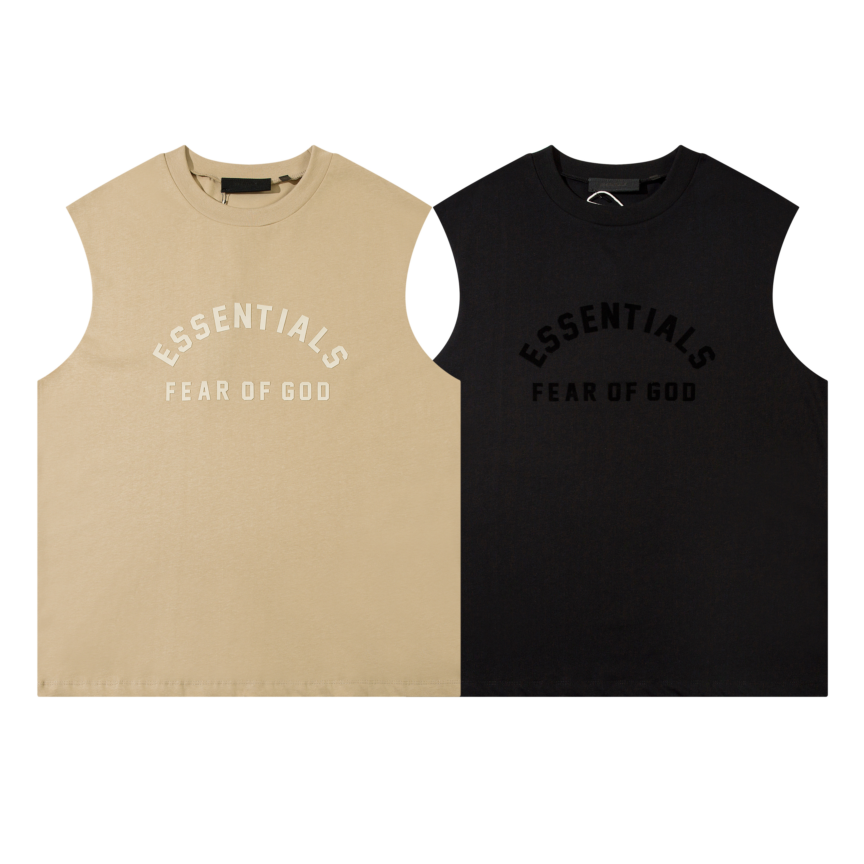 EM Sneakers Fear of God Essentials Tanktop #2121 Black /Beige