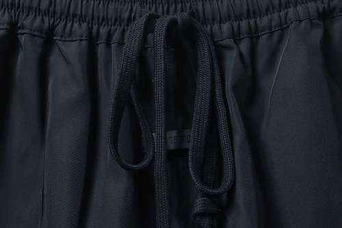 EM Sneakers Fear of God Track Shorts Black Iridescent